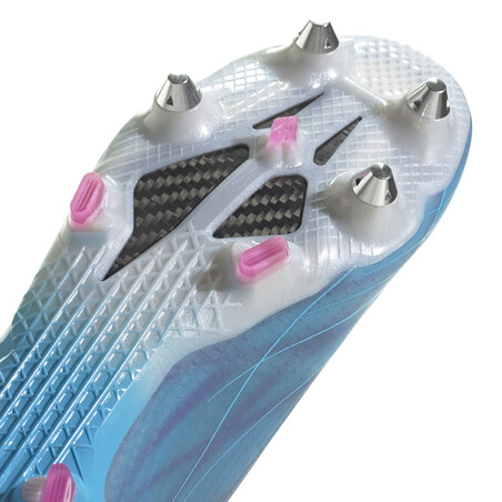 adidas X Speedflow.1 SG bleu rose