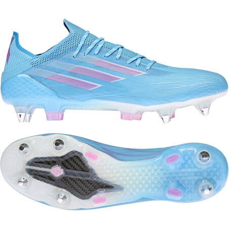 adidas X Speedflow.1 SG bleu rose