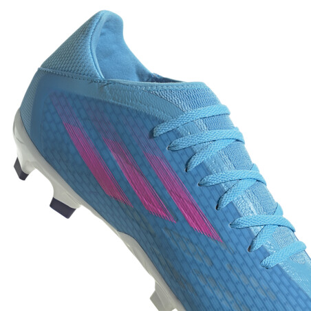 adidas X Speedflow.3 FG bleu rose