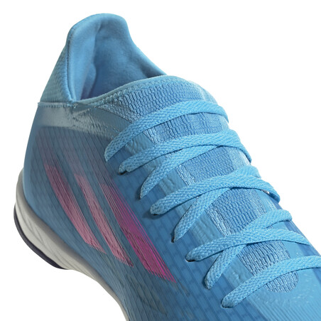 adidas X Speedflow.3 Turf bleu rose