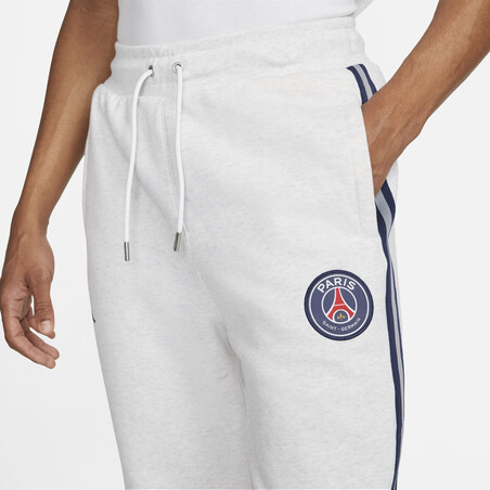 Pantalon survêtement PSG Fleece noir rose 2021/22 en 2023