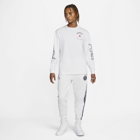 Pantalon survêtement PSG Fleece gris 2021/22