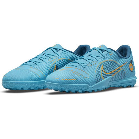 Nike Mercurial Vapor 14 junior Academy Turf bleu jaune