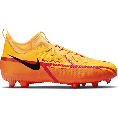 Nike Phantom GT2 junior montante Academy FG/MG orange