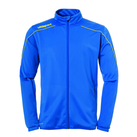 Veste survêtement Uhlsport bleu jaune 2021/22