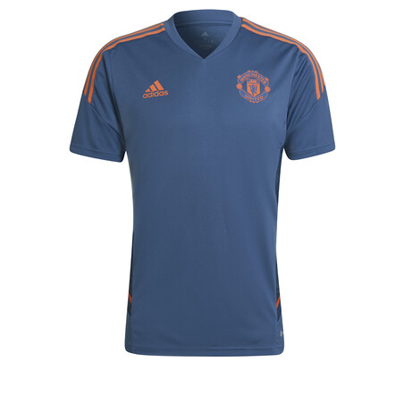 Maillot entraînement Manchester United bleu orange 2022/23