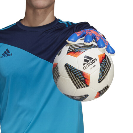 Gants gardien adidas Predator Match bleu rouge