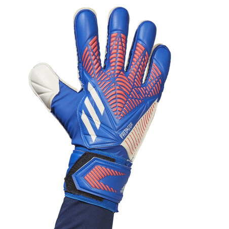 Gants gardien adidas Predator Match bleu rouge