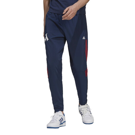 Pantalon survêtement Arsenal Woven bleu rouge 2021/22