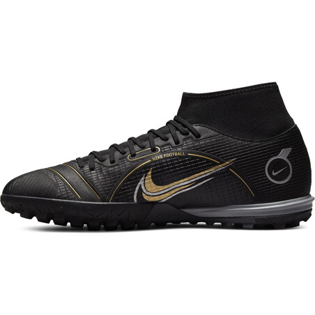 Nike Mercurial Superfly 8 Academy Turf noir or