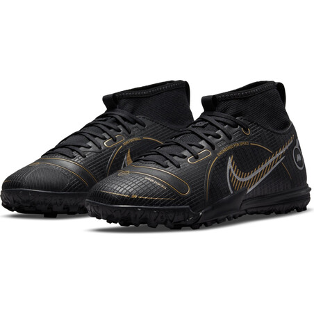 Nike Mercurial Superfly 8 junior Academy Turf noir or