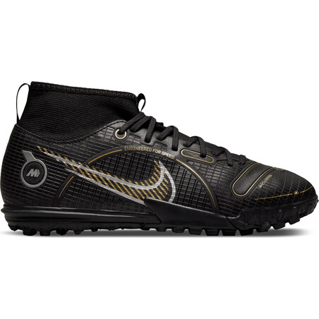 Nike Mercurial Superfly 8 junior Academy Turf noir or