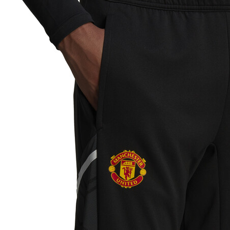 Pantalon survêtement Manchester United noir rouge 2022/23