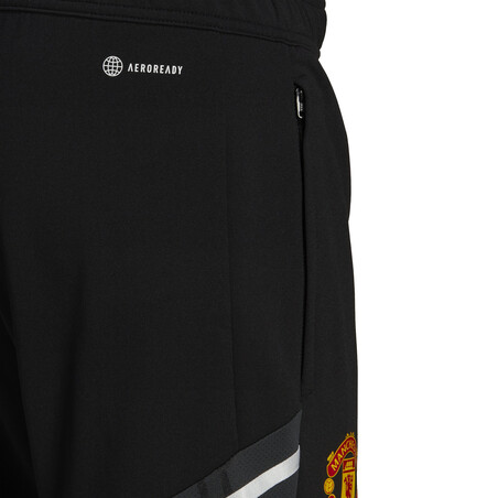 Pantalon survêtement Manchester United noir rouge 2022/23