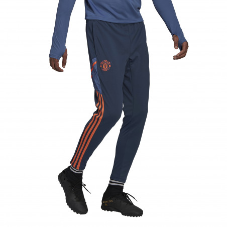 Pantalon survêtement Manchester United bleu orange 2022/23