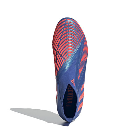 adidas Predator Edge+ AG montante bleu rouge