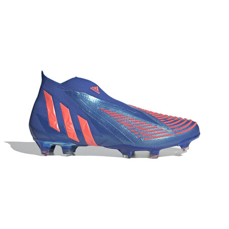 adidas Predator Edge+ montante FG bleu rouge