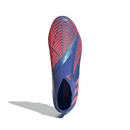 adidas Predator Edge+ montante SG bleu rouge