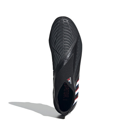adidas Predator Edge+ montante FG noir bleu