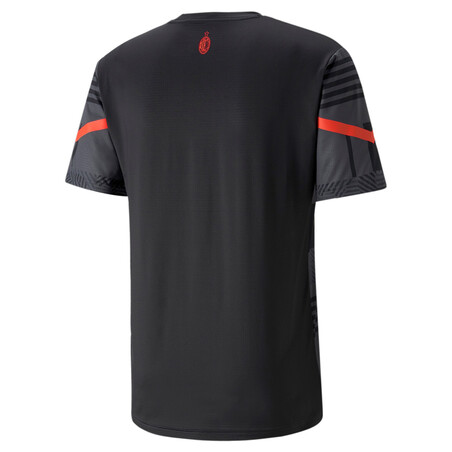 Maillot avant match AC Milan noir rouge 2021/22