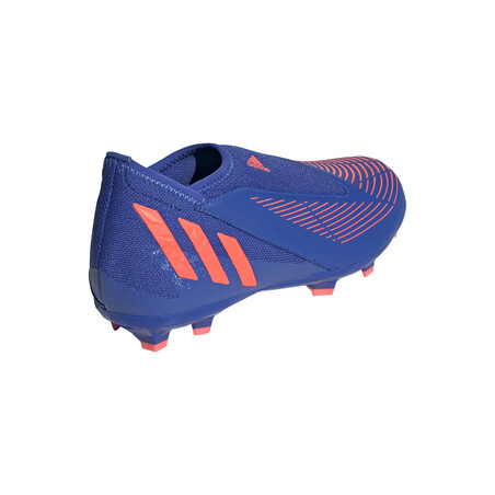 adidas Predator Edge.3 junior montante LaceLess FG bleu rouge