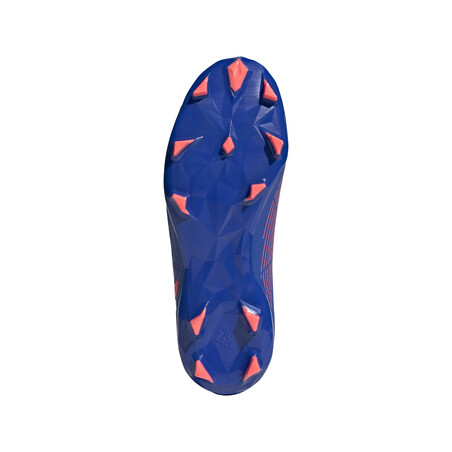 adidas Predator Edge.3 junior montante LaceLess FG bleu rouge
