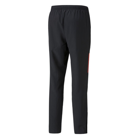 Pantalon avant match Milan AC noir rouge 2021/22