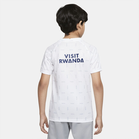 Maillot avant match junior PSG blanc 2021/22
