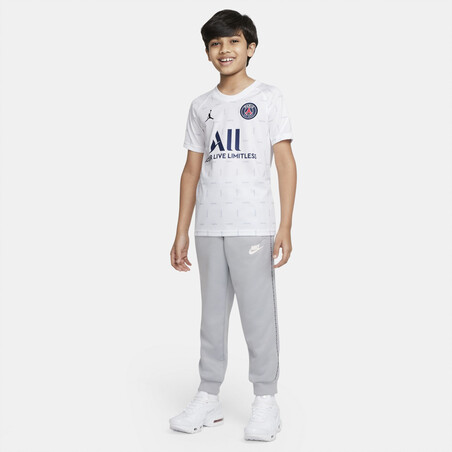 Maillot avant match junior PSG blanc 2021/22