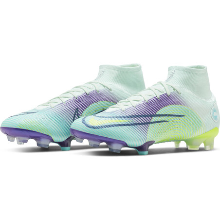 Nike Mercurial Dream Speed Superfly 8 Elite FG violet vert