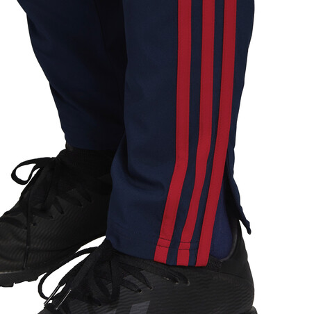 Pantalon surv tement Arsenal Woven bleu rouge 2022 23 sur Foot