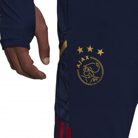 Pantalon survêtement Ajax Amsterdam bleu rouge 2022/23