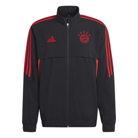 Veste survêtement Bayern Munich woven noir rouge 2022/23