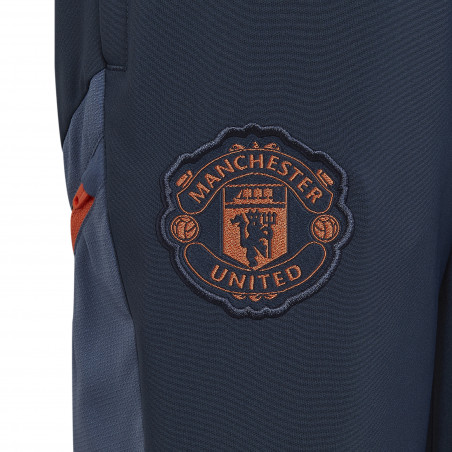 Pantalon survêtement junior Manchester United woven bleu orange 2022/23