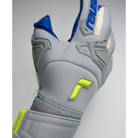 Gants gardien Reusch Attrakt Freegel Fusion gris bleu