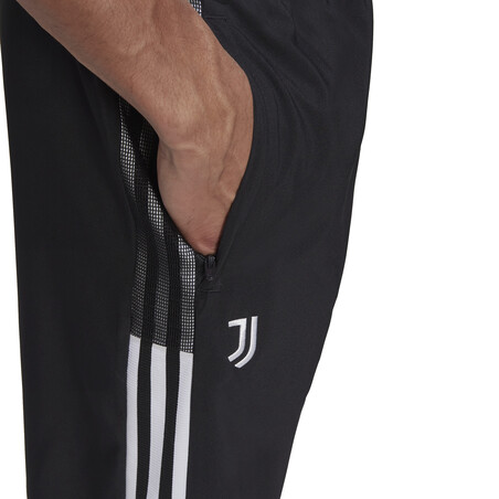 Pantalon survêtement Juventus Woven noir blanc 2021/22