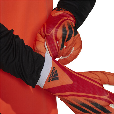 Gants gardien adidas X training orange