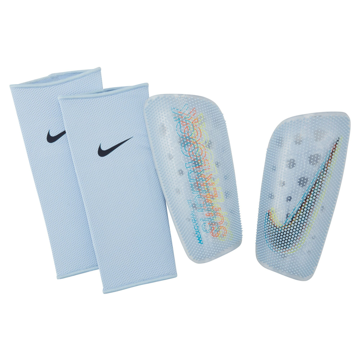 Protège tibias Nike Mercurial SUPERLOCK blanc