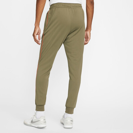 Pantalon survêtement Nike F.C. Libero vert rouge