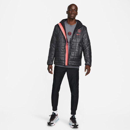 Doudoune PSG noir rouge 2021/22