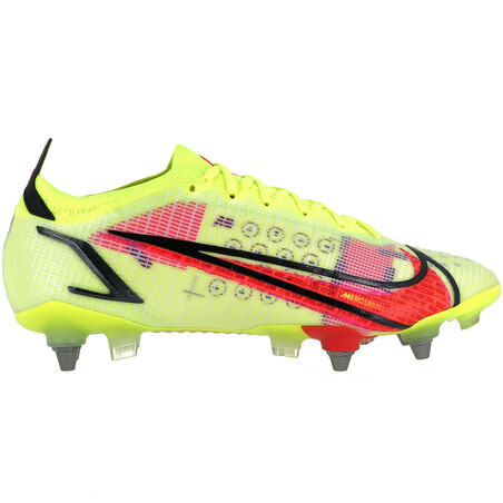 Nike Mercurial Vapor 14 Elite SG-Pro jaune rouge