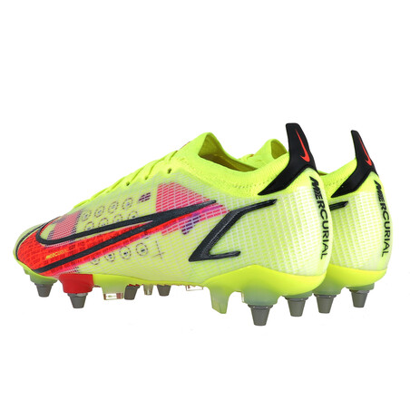 Nike Mercurial Vapor 14 Elite SG-Pro jaune rouge