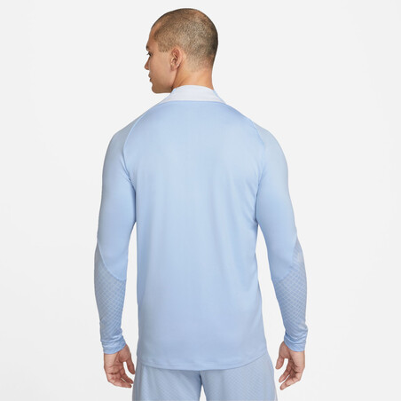 Sweat zippé Nike Strike bleu ciel