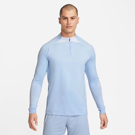 Sweat zippé Nike Strike bleu ciel