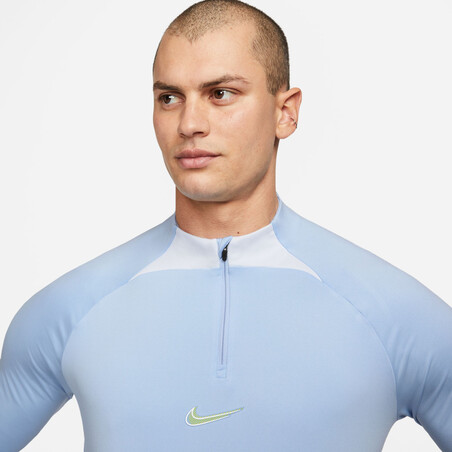 Sweat zippé Nike Strike bleu ciel