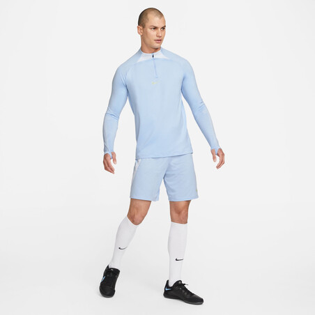 Sweat zippé Nike Strike bleu ciel