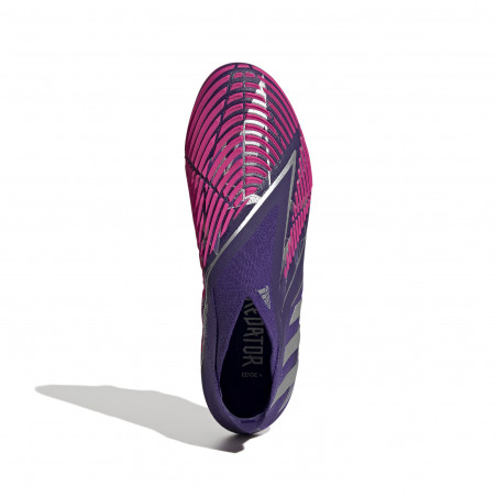 adidas Predator Edge+ montante FG violet rose