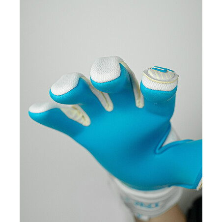 Gants gardien Reusch Attrakt Aqua blanc bleu