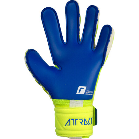 Gants gardien Reusch Attrakt Duo jaune bleu