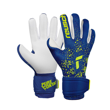 Gants gardien Reusch Pure Contact Silver bleu jaune